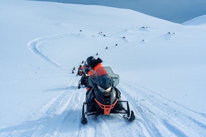 Golden Circle SuperJeep and Langjökull Snowmobile Adventure photo 2