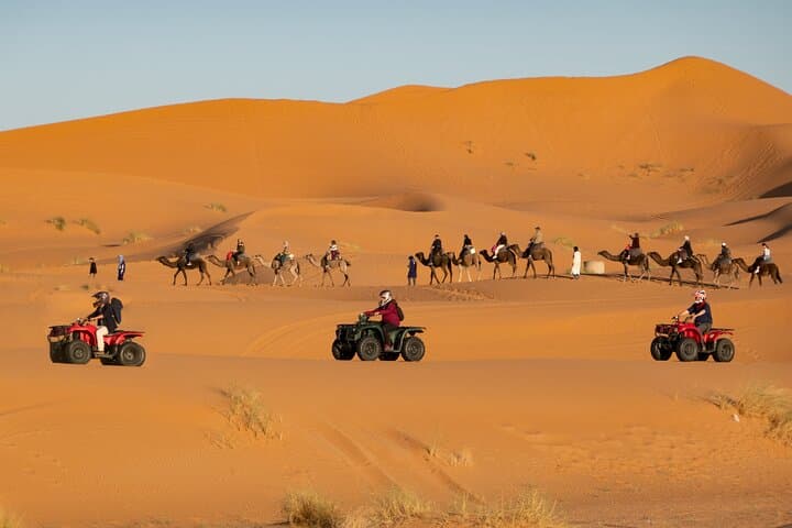 Dakhla Quad and Camel Ride: Desert & Lagoon Adventure Near Dakhla