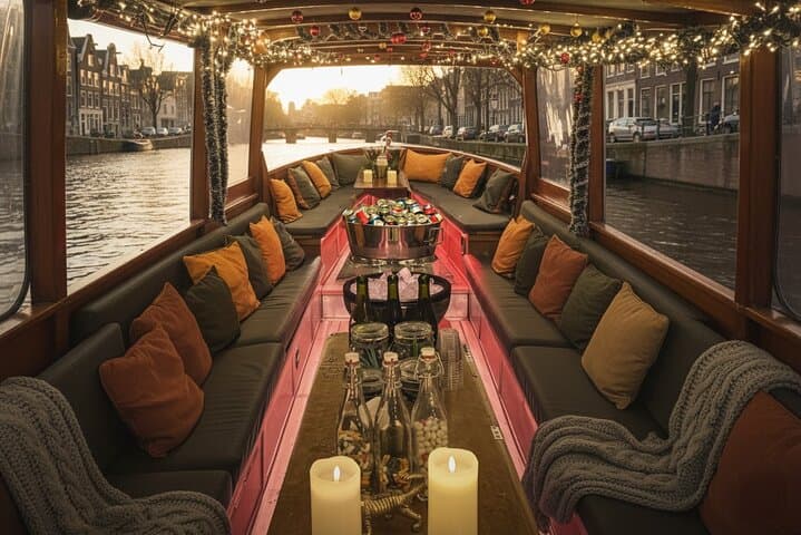 Evening Amsterdam Canal Cruise with Drinks & Dutch Bites photo 3