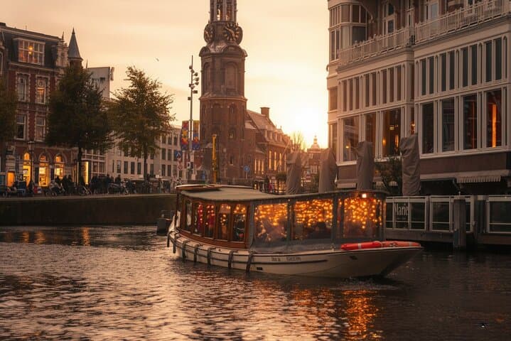Evening Amsterdam Canal Cruise with Drinks & Dutch Bites photo 2