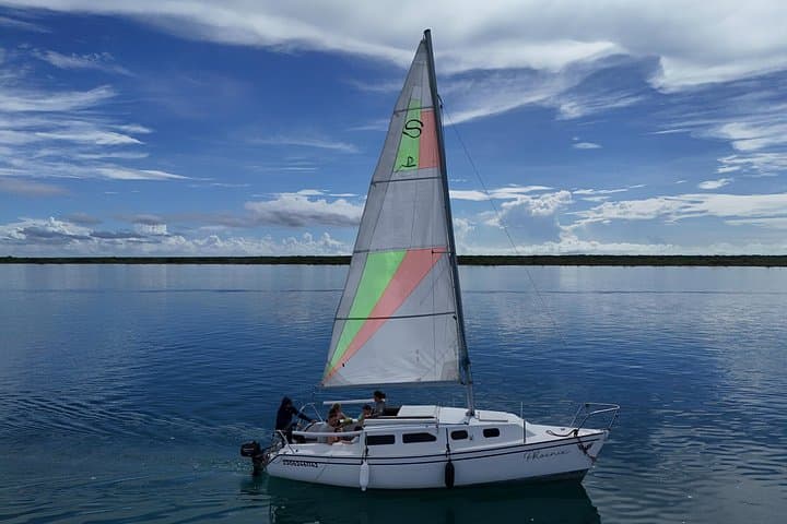 Private Bacalar Sailing Tour: Open-Bar Lagoon Cruise & Cenote Snorkeling photo 6