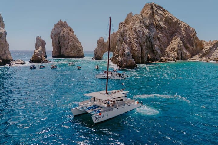 Private Catamaran Sunset Cruise in Cabo San Lucas — Open Bar & Snacks photo 5