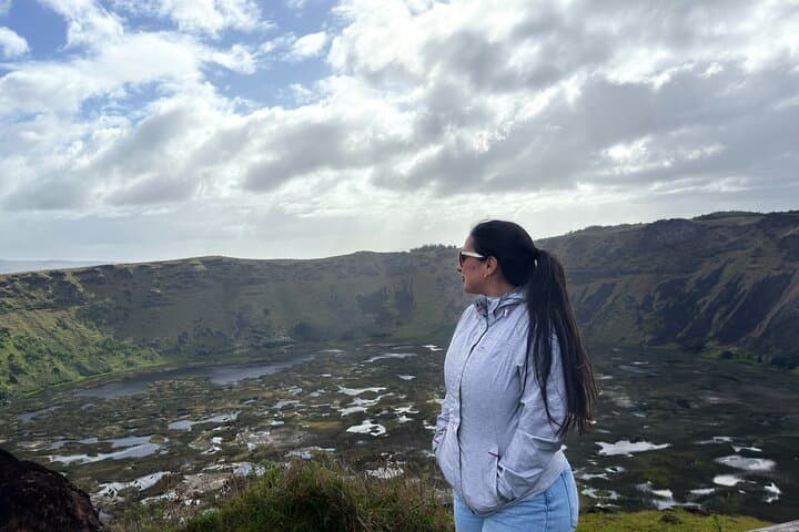 Orongo & Rano Kau Birdman Route Half-Day Tour — Easter Island Cultural Crater Walk