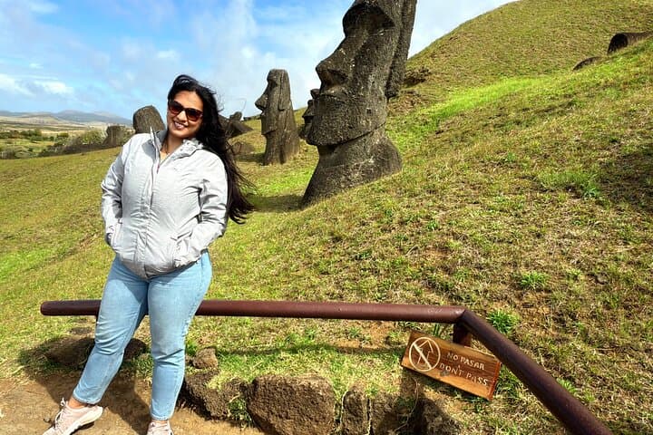 Explore Easter Island's Iconic Moai and Pristine Beaches