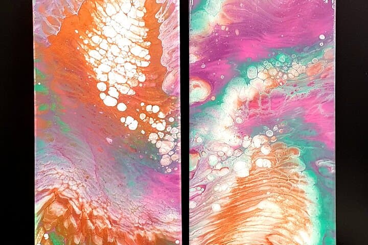 Sunset & Swirls: Evening Fluid Art Date Night in The Woodlands photo 2