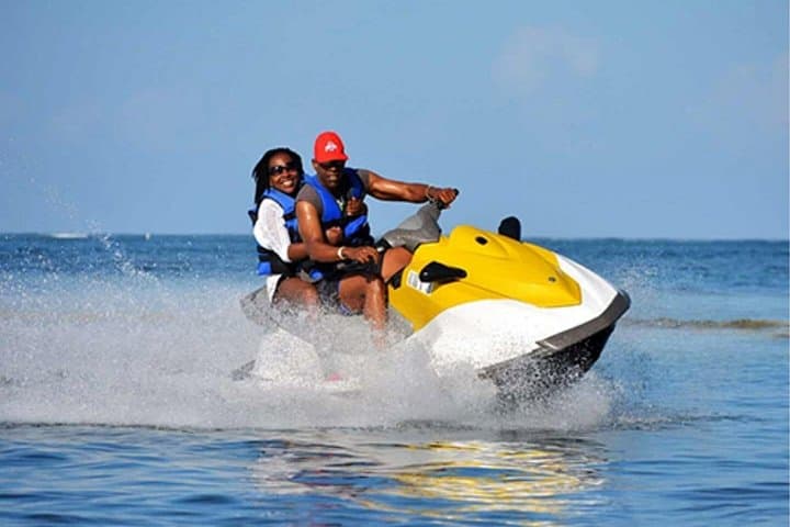 Ride and Capture: Grand Turk Jet Ski Tour with Transfer & Photoshoot photo 1