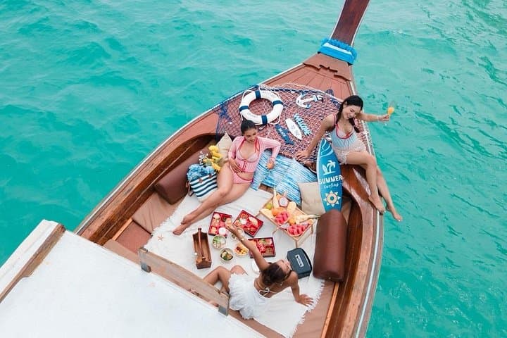 Private Luxury Longtail Boat Tour from Krabi — 4 Islands & Hong Islands photo 1