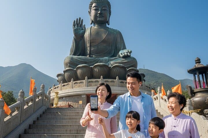 Hong Kong Self-Guided Audio Tour: Victoria Harbour, Peak, Temples & Lantau photo 1