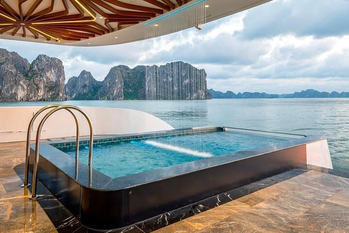 Luxury Leona Day Cruise in Ha Long Bay: Sung Sot Cave, Luon Cave & Ti Top Island photo 6