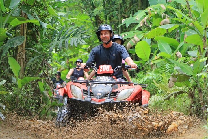 Ubud ATV Quad Bike Adventure with River Rafting & Swing