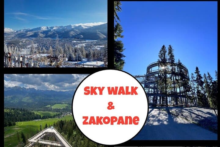 Sky Walk Heart of Poronin and Zakopane Day Tour from Kraków