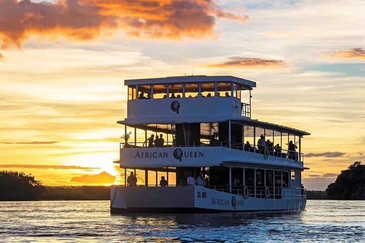 Zambezi Sunset Cruise Livingstone — Hippos, Eagles & Riverside Dining
