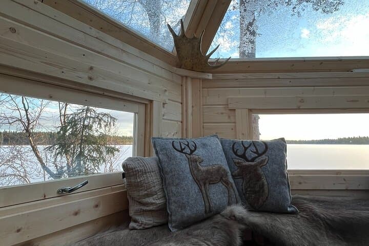 Levi Wilderness Twilight Adventure: Reindeer Farm & Lompolo Cabin Experience photo 3