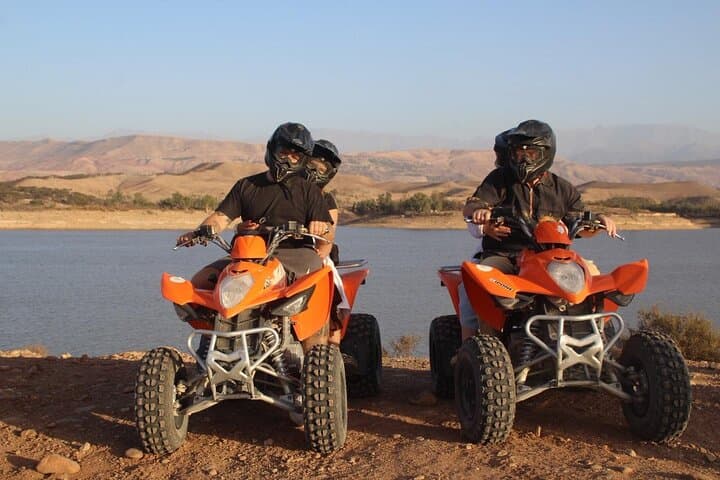 Agafay Quad Bike and Camel Ride with Live Gnaoua Dinner from Marrakech photo 2