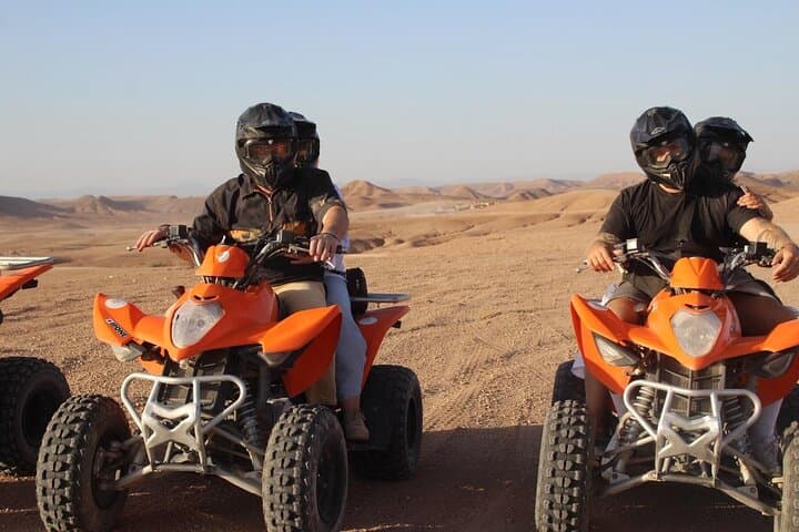 Agafay Quad Bike and Camel Ride with Live Gnaoua Dinner from Marrakech photo 4