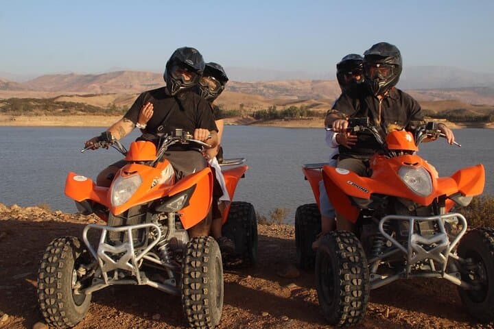 Agafay Quad Bike and Camel Ride with Live Gnaoua Dinner from Marrakech photo 5