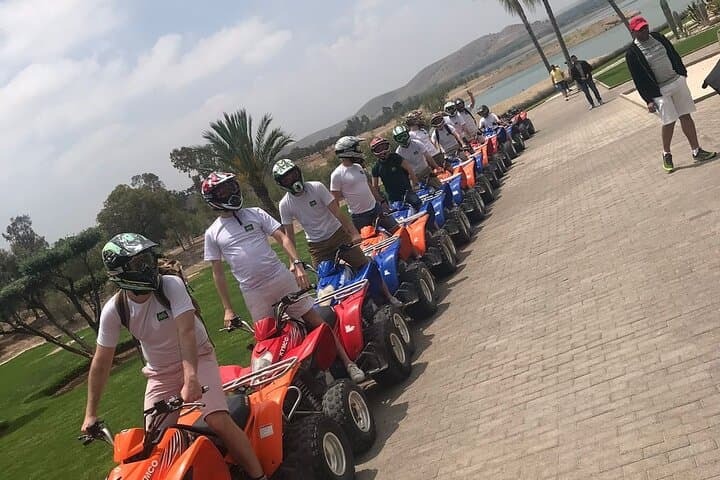 Agafay Quad Bike and Camel Ride with Live Gnaoua Dinner from Marrakech photo 6