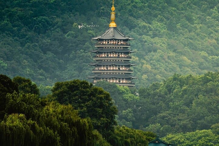 Hangzhou West Lake & Longjing Tea: Private Day Tour Through Tea Fields and Pagodas photo 4