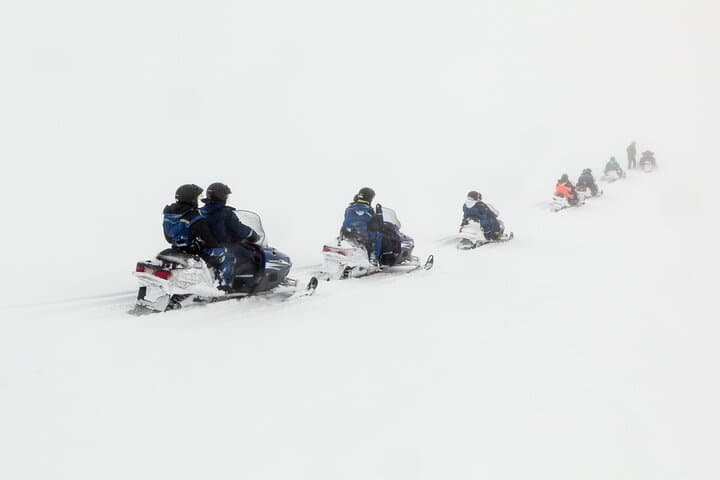 Private Golden Circle Tour with Langjökull Glacier Snowmobiling from Reykjavik photo 3