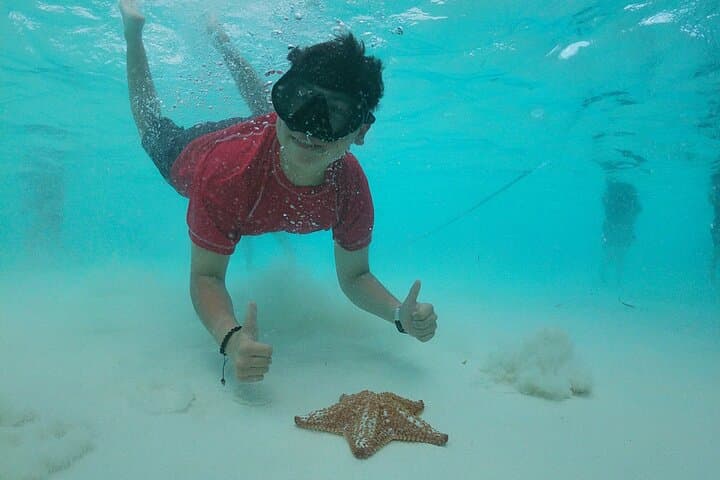 Cozumel Catamaran Snorkel: Palancar, Columbia & El Cielo with Onboard Slide photo 5