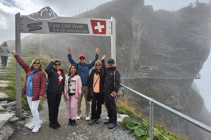 Zurich to Jungfrau Day Trip: First Cliff Walk, Bachalpsee & Lauterbrunnen Highlights photo 2