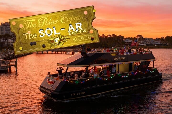 Sandestin Polar Express Holiday Cruise on Choctawhatchee Bay