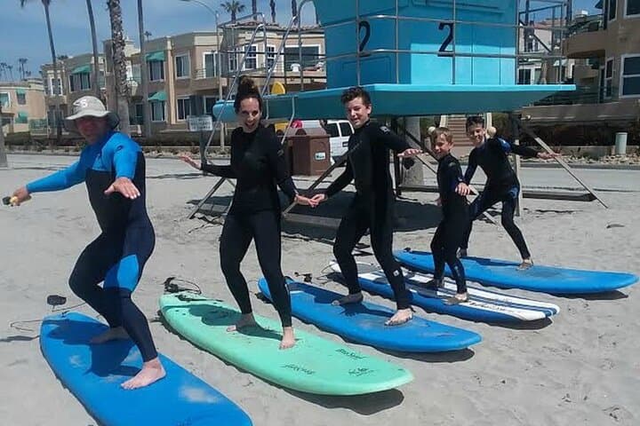 Learn to Surf in Santa Monica: 90-Min Beginner Lessons with Surf OR Surf