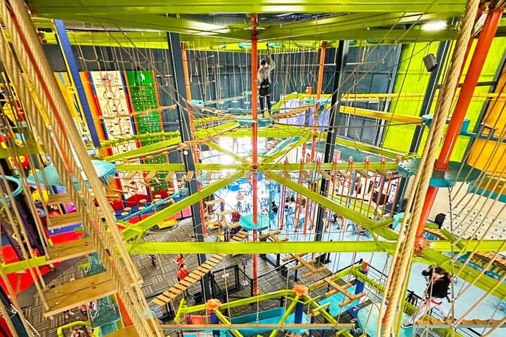 Allegan Adventure Park: Michigan's Largest Indoor Ropes Course and Zip Lines