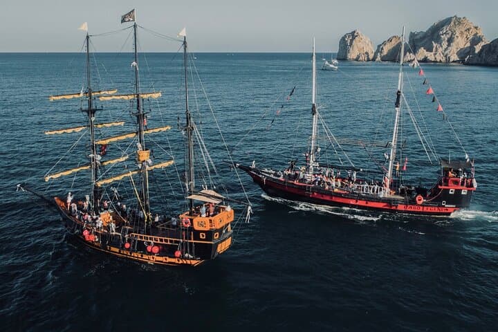 Pirate Sunset Dinner Cruise in Cabo San Lucas: Sunset, Sea Lions & On-Deck Adventure