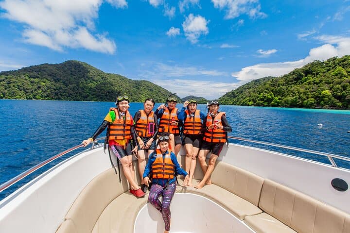 Surin Islands Catamaran Day Trip from Khao Lak: Snorkel, Beach & Moken Village photo 6