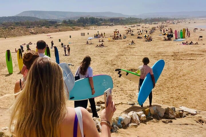 Taghazout Private Surf Lesson and Secret Coastal Hike with Local Coach photo 2