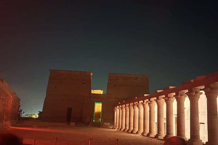Aswan Philae Night Sound & Light Show — Private Boat, Transfers & Tickets