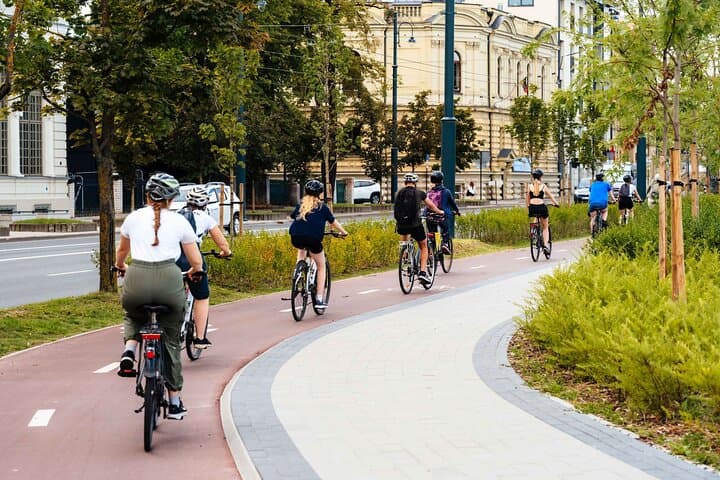 Vilnius Private Bike Tour: 14 km Old Town & Modern Highlights photo 6