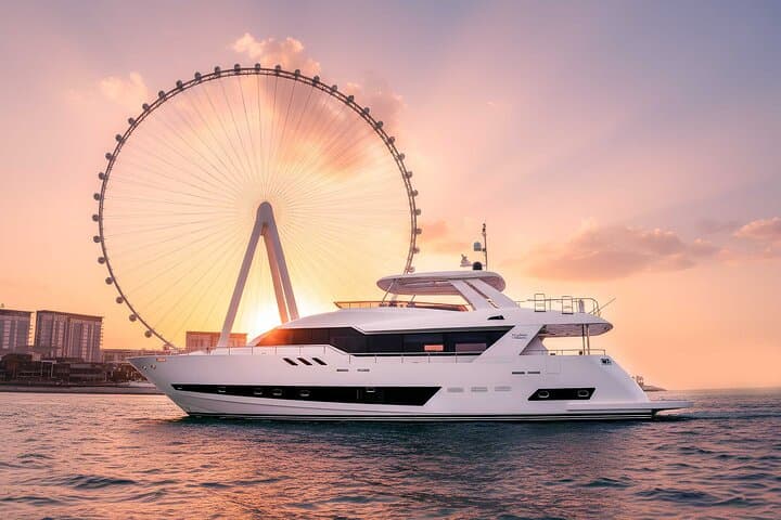 Dubai Sunset Yacht Cruise with DJ, BBQ & Unlimited Drinks
