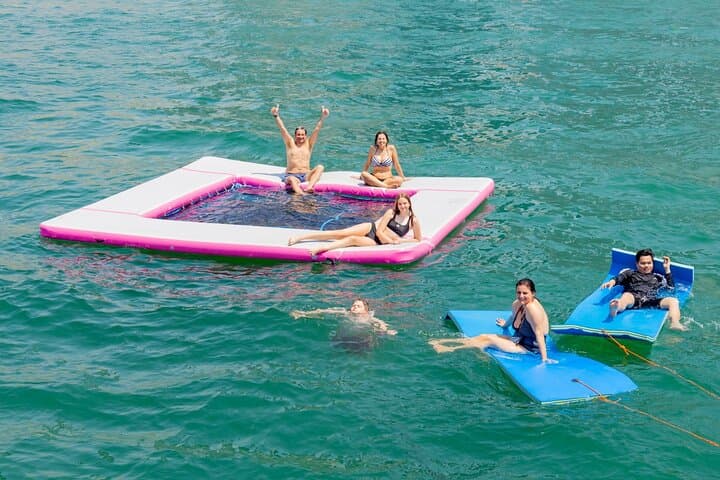 Dubai Harbour Yacht Cruise with Swim, Slide & Live BBQ photo 5
