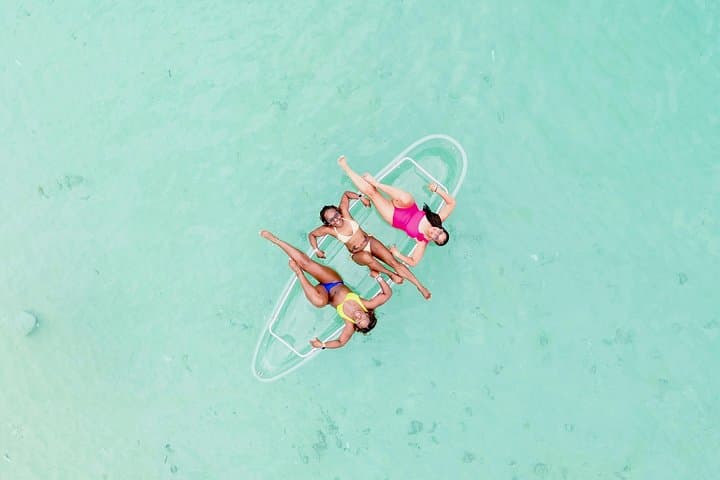 Clear Kayak Photoshoot on St. Croix — Clear Kayak Photo Session in the USVI