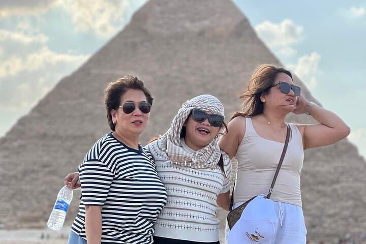 Full-Day Pyramids, Sphinx & Grand Egyptian Museum with Desert Buggy Ride