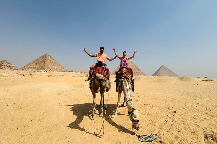 Full-Day Pyramids, Sphinx & Grand Egyptian Museum with Desert Buggy Ride