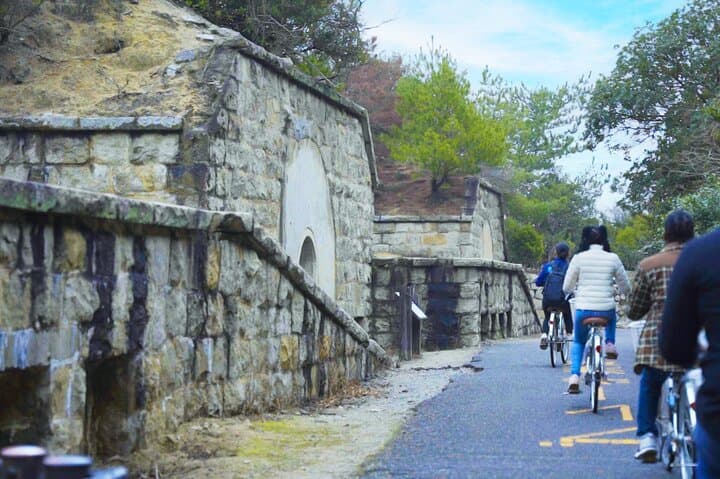 Cycle Okunoshima: Rabbit Island History, Ruins & Coastal Views on Two Wheels