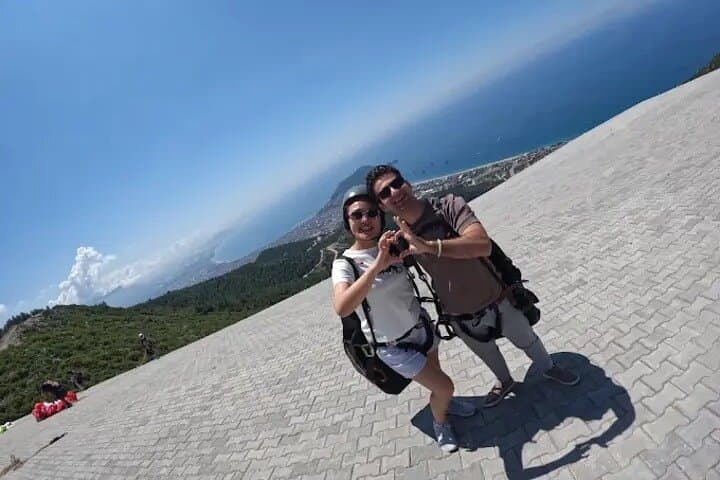 Alanya Tandem Paragliding Over Cleopatra Beach — Tandem Flights from Yassı Tepe photo 4
