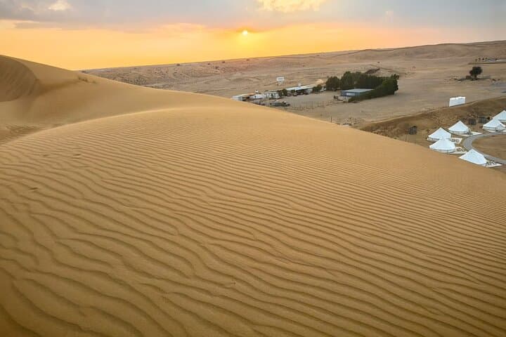 Private Morning Desert Safari Dubai: Sunrise Dune Bashing, Camel Ride & Sandboarding photo 5