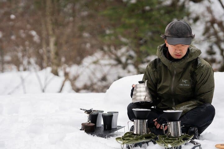 Snowshoeing and Coffee in Takayama: Guided Winter Hike to a Hidden Waterfall photo 4