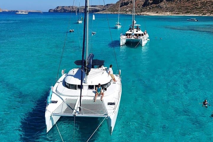 Balos Private Catamaran Cruise from Kissamos to Gramvousa & Balos Lagoon photo 3