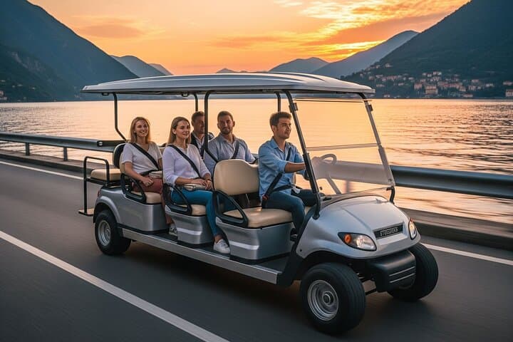 Como by Electric Golf Car: Two-Hour City Tour of History, Culture & Lake Views