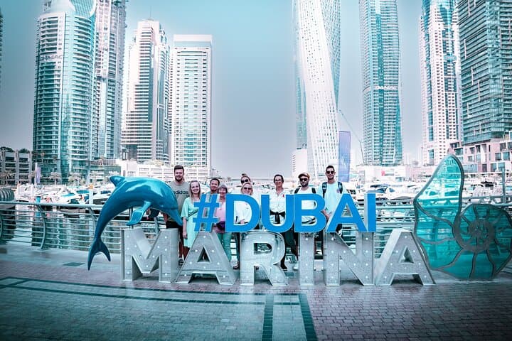 Dubai Day Trip from Abu Dhabi: Marina, Burj Al Arab, Creek & Souks in One Day photo 2