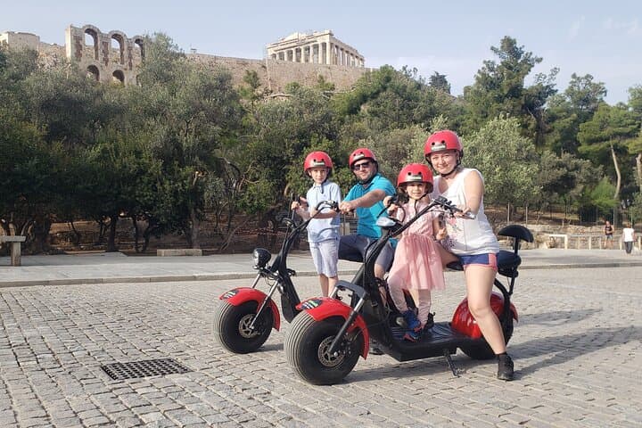 Athens Acropolis E‑Bike Tour — Fat‑Tyre Scooter Ride Through Ancient Streets photo 4