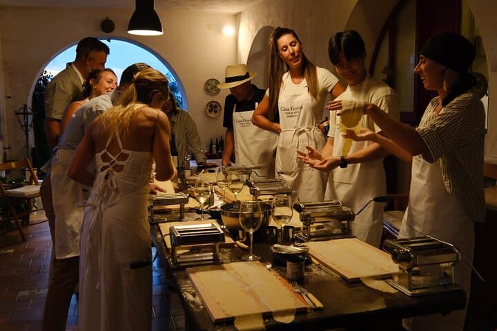 Sorrento Villa Cooking Class and Sommelier Wine Pairing by the Sea photo 3