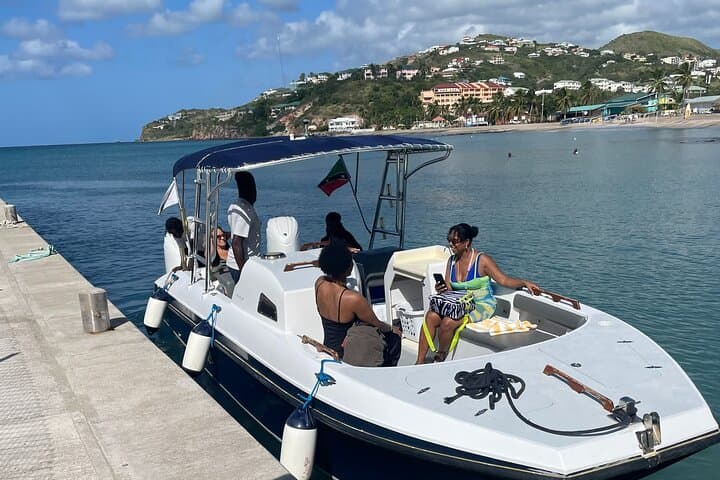 Private Snorkeling & Power Catamaran Cruise Between St Kitts and Nevis