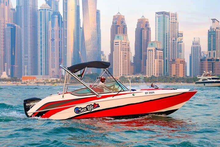 Dubai Private Boat Tour: JBR, Burj Al Arab & Atlantis 1-Hour Cruise photo 2