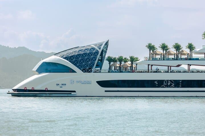 Luxury Dolphin Day Cruise in Halong Bay — Panoramic Views & Pool photo 6